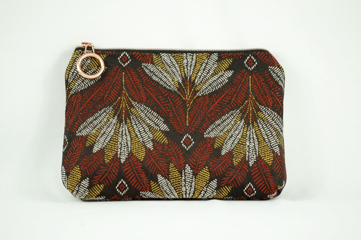 Žakárové psaníčko Vertigo Red