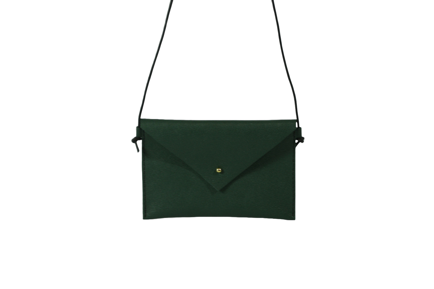 KARA - lahvově zelené psaníčko